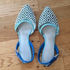 Aldo Pointed Slingback Flats